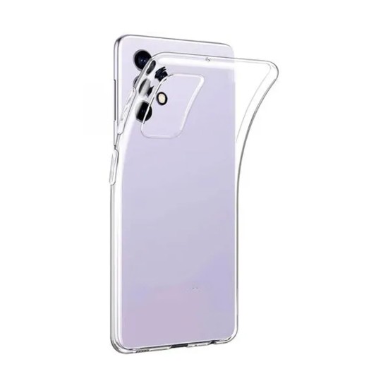 Capa de Silicone com Cantos Dura para Samsung Galaxy A32 5g Transparente